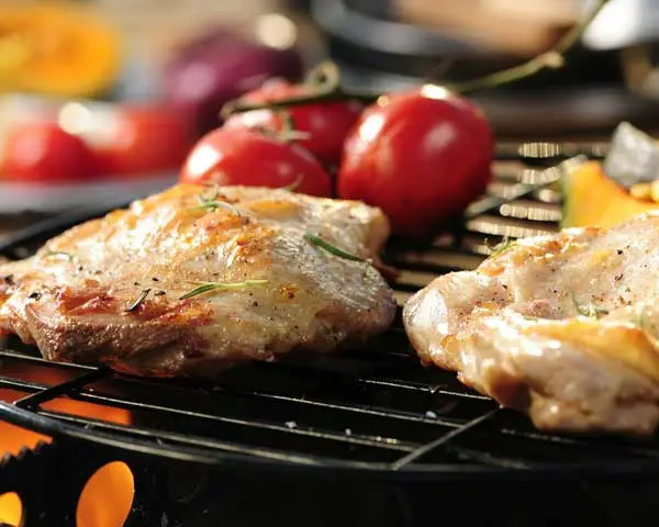 Maylander-Apex-Red-wine-with-BBQ-grilled-Veggies-and-chicken