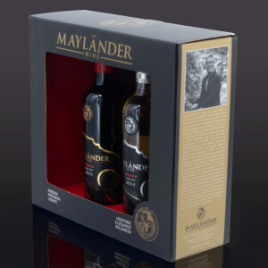 Mayländer Coffret cadeau duo de vin demi-bouteille
