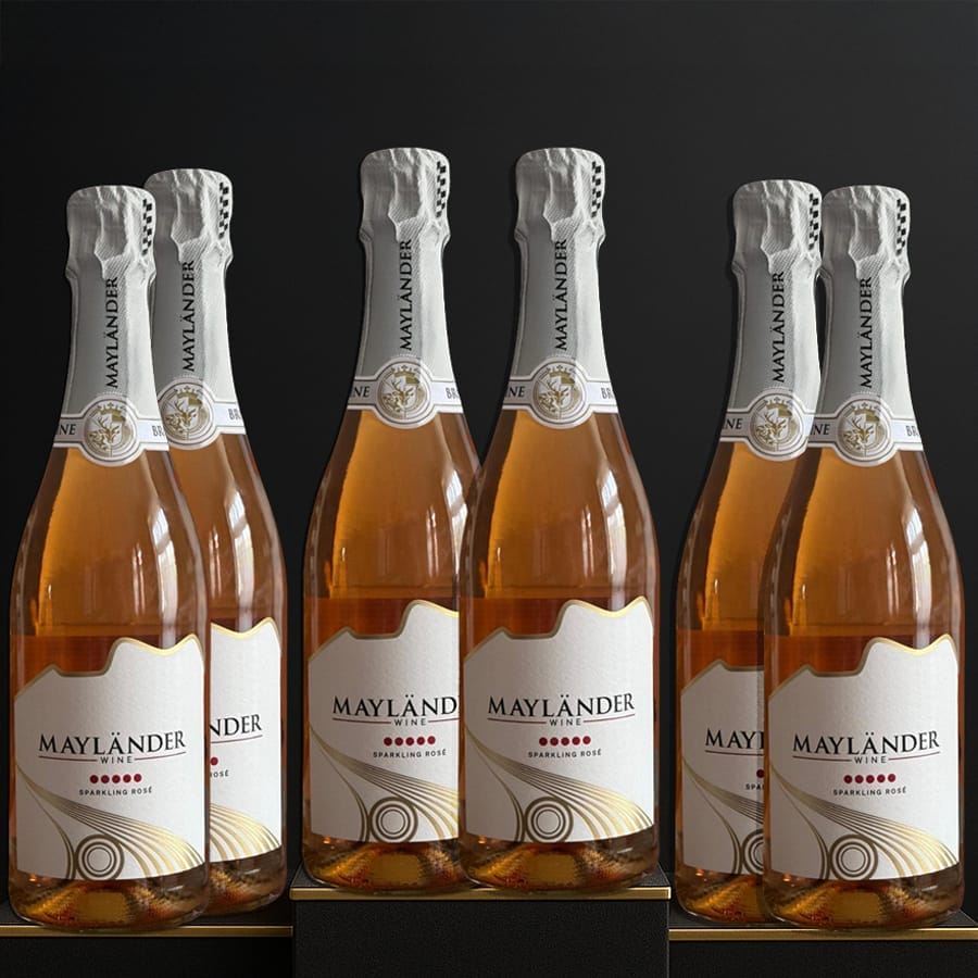 Estuche de 6 botellas de Rosado espumoso Mayländer