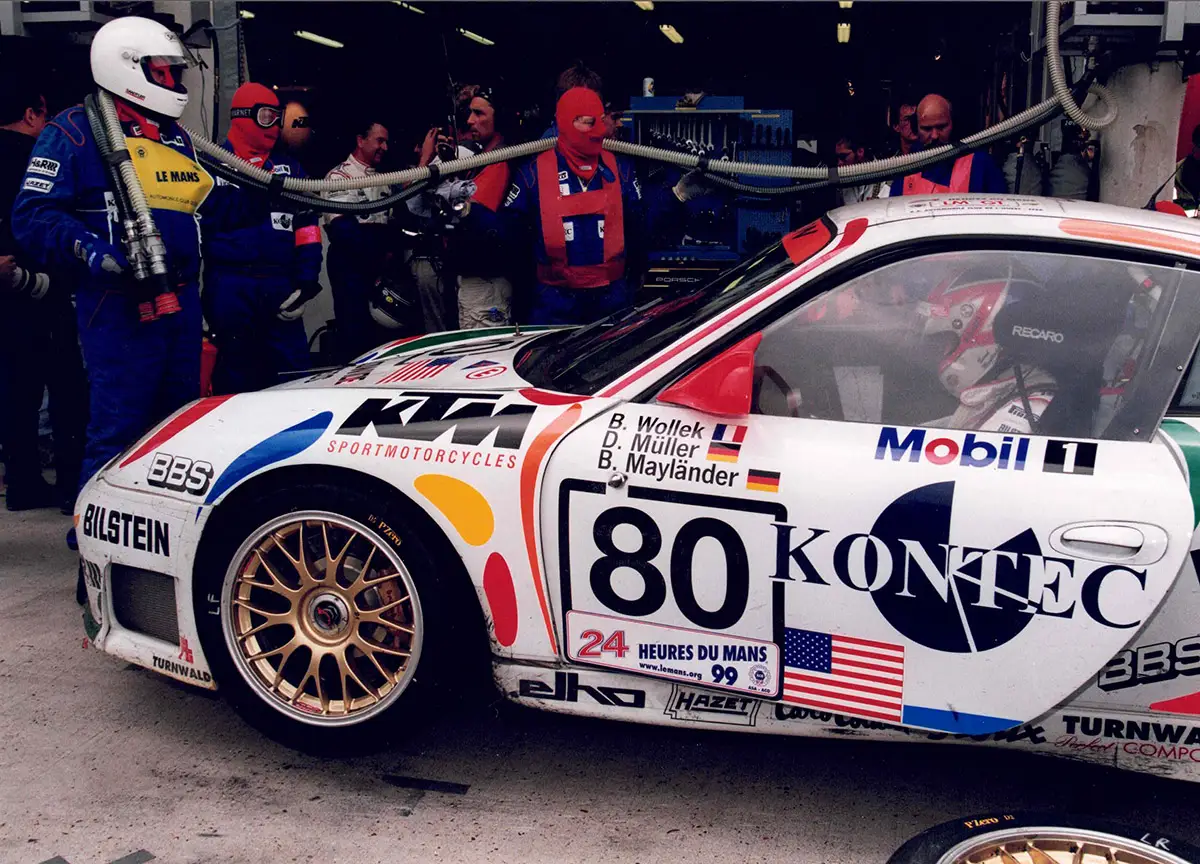Bernd Maylander Second in calss Le-Mans 1999